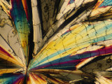 Magnified View of Sugar Crystals