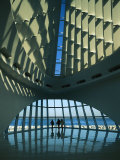 A View of the Inside of the Milwaukee Art Museum Photographic Print