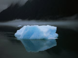 Buy A Blue Iceberg and its Reflection in Calm Water at AllPosters.com