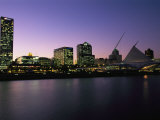 The Milwaukee Skyline at Twilight
