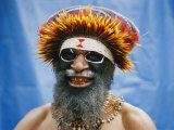 A Huli Tribesperson Smiles for the Camera