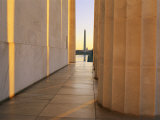 Washington Monument Seen from Inside the Lincoln Memorial