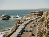 World Famous Cliff House Restaurant as Seen from Sutro Heights