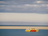 Buy Three Colorful Fishing Boats Sit off the Shore of the Kalbarri Resort at AllPosters.com