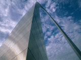 Looking Upwards at the Saint Louis Arch
