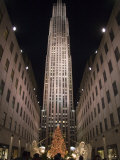 Rockefeller Center and the Famous Christmas Tree,Rink and Decoration, New York City, New York