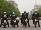 Buy Police Officers Stand Sentinel Before a Crowd at AllPosters.com