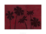 Scarlet Silhouettes I