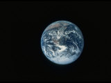 Full Earth as Seen from Space Aboard the Apollo 17