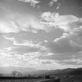Truck on a Rural Road in Part of the Poor Valley, Home of Folk Music Legends the Carter Family