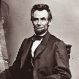 Buy President Abraham Lincoln's Second Inauguration, Wearing a Coat Crafted For Him by Brooks Brothers at AllPosters.com