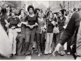 Parade Down Fifth Avenue on the 50th Anniversary of the Passage of the 19th Amendment