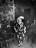 Entertainer Dora Pelletier Singing at Sammy's Bowery Follies