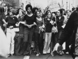 Parade Down Fifth Avenue on the 50th Anniversary of the Passage of the 19th Amendment