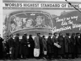 African American Flood Victims Lined Up to Get Food and Clothing From Red Cross Relief Station