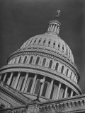 Exterior View of the Dome of the Us Capitol Building