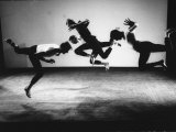 Four Male Members of the Limon Company Rehearsing