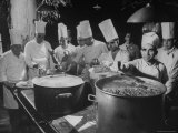 Cooks Preparing Feast For Alba Wedding