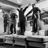 Buy The Salesmen Showing How Not to Test a Bed at Lewis and Conger at AllPosters.com