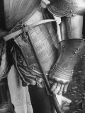 Armor Piercing Hammer Hanging from Belt of a Spanish Suit of Armor