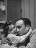 Man Hugging His Daughter