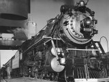 Buy Locomotive of Train at Water Stop During President Franklin D. Roosevelt's Trip to Warm Springs at AllPosters.com