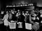 Celebrity Patrons Enjoying Drinks at This Speakeasy Without Fear of Police Prohibition Raids