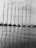 International One Design Class Boats at Long Island Sound Marina