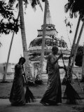 Buddhist Pagoda Temple in Holy City of Pagan
