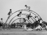 Children Playing on a Playground