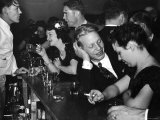 Typical Small Town Bar Scene During a Benevolent and Protective Order of Elks Party