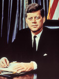 Portrait of President John F. Kennedy, from the TV Show, 