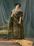 Princess St. Wearing Sable Cape from Bechoff David
