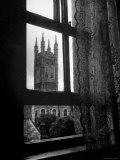 Tower of St. Barnabas' Church as Seen Through Window of Flat in Dublin When Sean O'Casey Once Lived