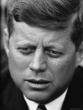 Senator John F. Kennedy During Press Conference at Gracie Mansion
