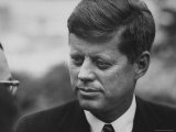 Senator John F. Kennedy Following Press Conference at Gracie Mansion