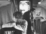 Buy Thoughtful Senator Robert F. Kennedy on Airplane During Campaign Trip to Aid Local Candidates at AllPosters.com