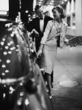 Buy Woman Wearing Daridow Copy of Chanel Evening Suit at AllPosters.com