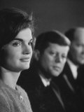 Senator John F. Kennedy and Wife Campaigning in Democratic Presidential Primaries