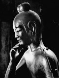 Statue of Kwan Yin, Buddhist Impersonation of Wisdom and Compassion