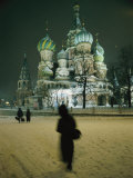 Buy An Evening View of Saint Basils Cathedral in Red Square at AllPosters.com