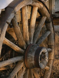 Buy Wagon Wheel on Covered Wagon at Bar 10 Ranch Near Grand Canyon at AllPosters.com