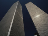 A View of the Twin Towers of the World Trade Center