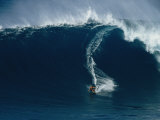 Buy A Surfer Rides a Powerful Wave off the North Shore of Maui Island at AllPosters.com