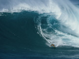 Buy A Surfer Rides a Powerful Wave off the North Shore of Maui Island at AllPosters.com