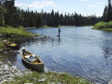 Buy Fishing by a River at AllPosters.com