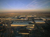 Aerial View of the Boeing Factory in Wichita