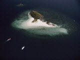 An Aerial View of an Island in Thailand