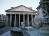 A View of the Pantheon in Rome