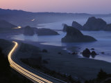 Buy An Evening View of Highway 101 South of Gold Beach at AllPosters.com